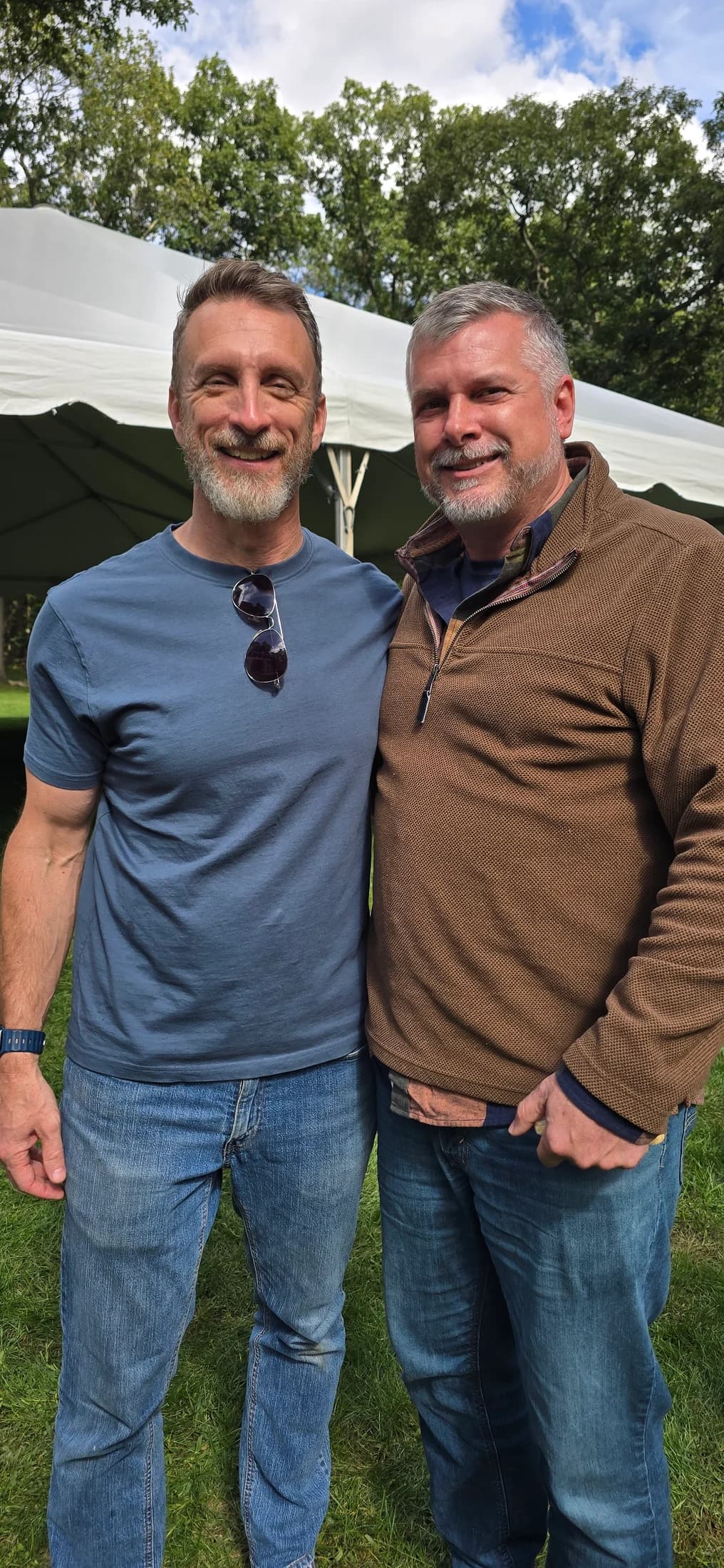 Kevin Simpson, right, with Profit First author Mike Michalowicz at ProfitCon 2026